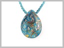 Aquaria Pendentif Verre Murano