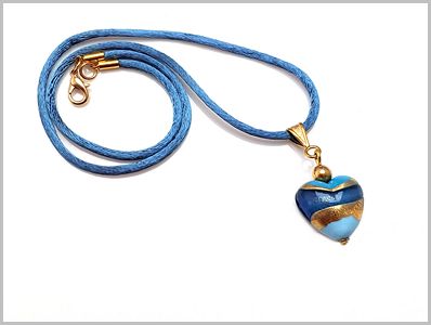 Lagune Pendentif Verre Murano