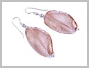 Solen Boucles d'oreilles Verre Murano